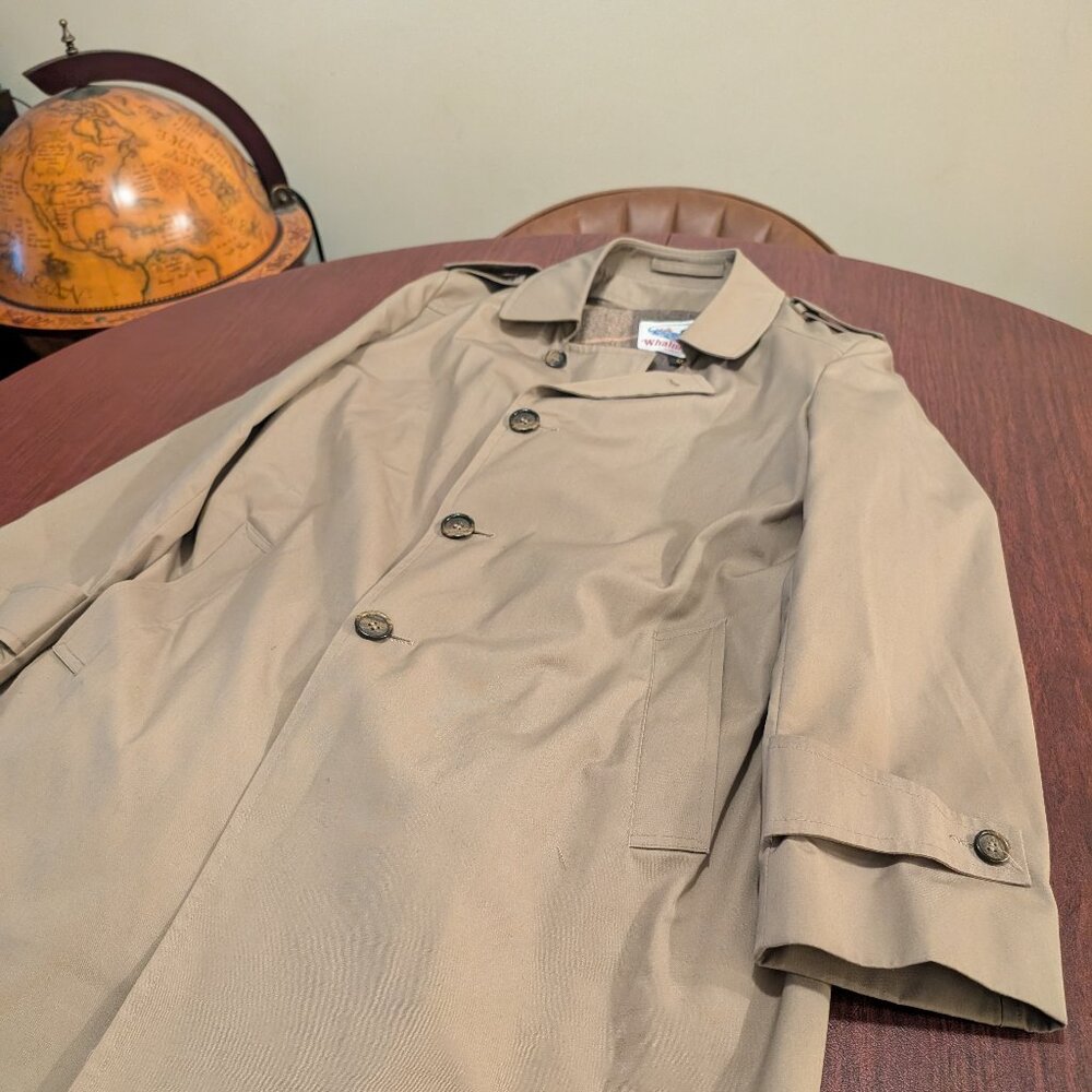 Vintage Tan Whaling Mfg. Cao.Trenchcoat – Size 38 reg